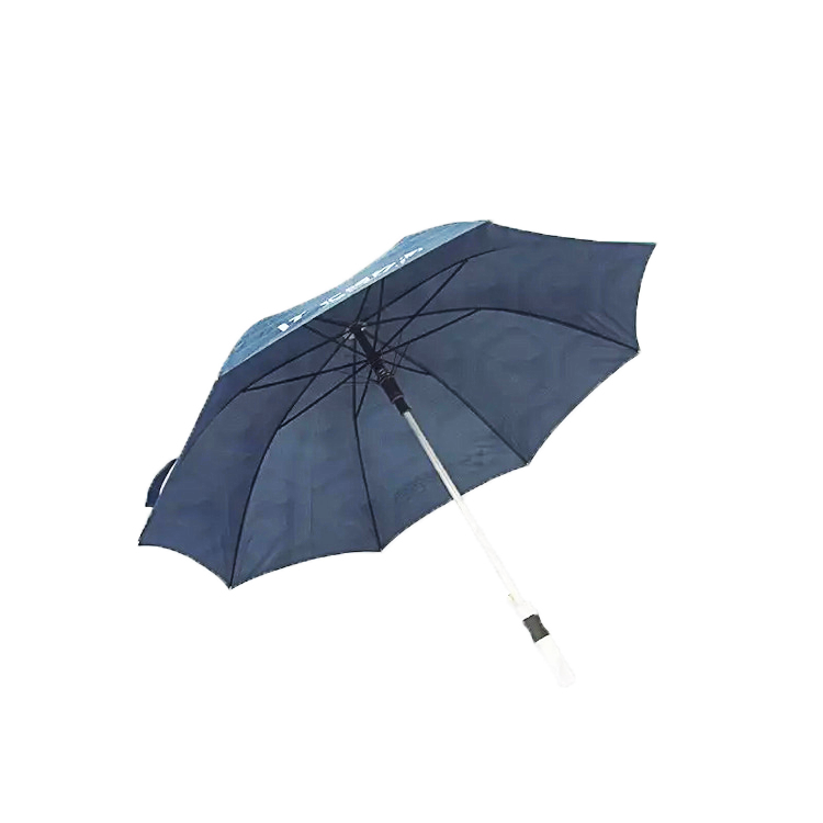 Kampanje tilpasset mønster golf paraply rett håndtak automatisk åpen